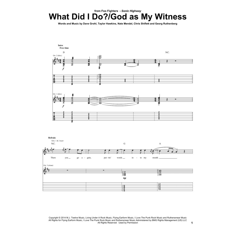 What Did I Do?/God As My Witness