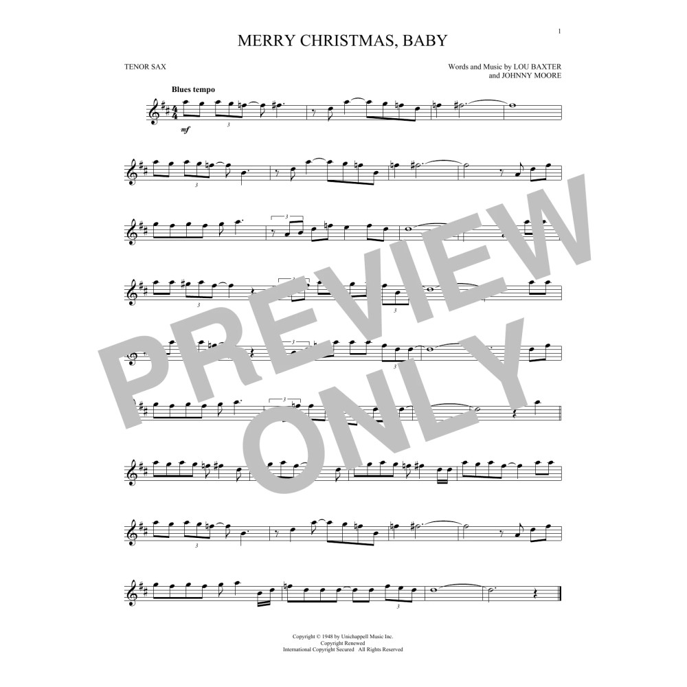 Merry Christmas, Baby