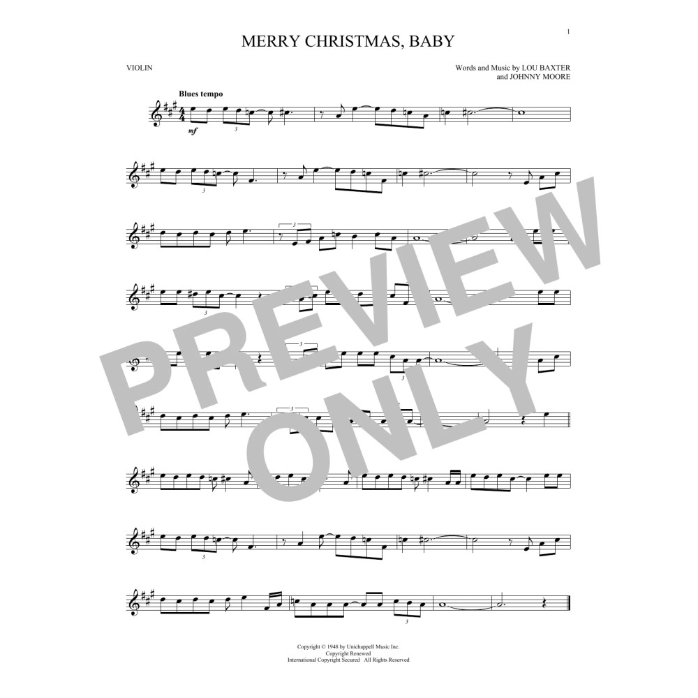 Merry Christmas, Baby