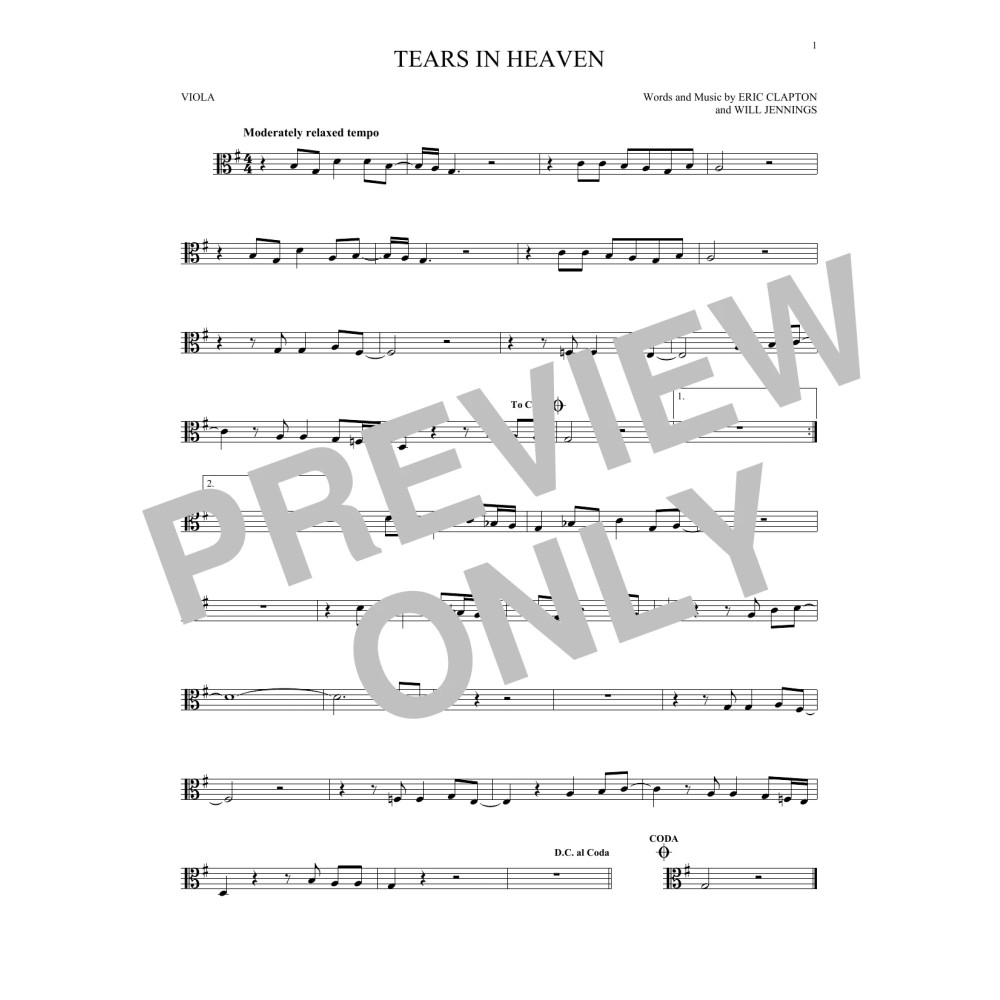 Tears In Heaven