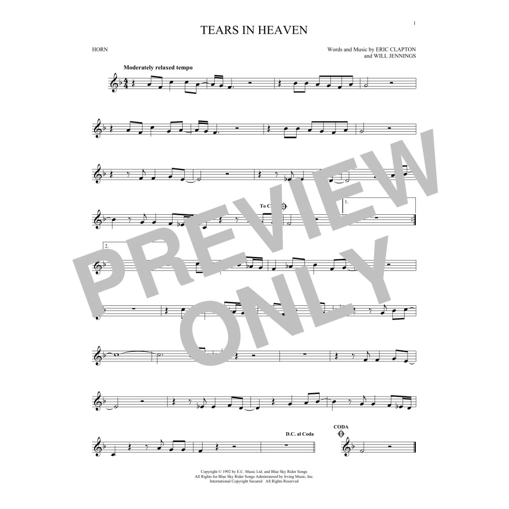 Tears In Heaven