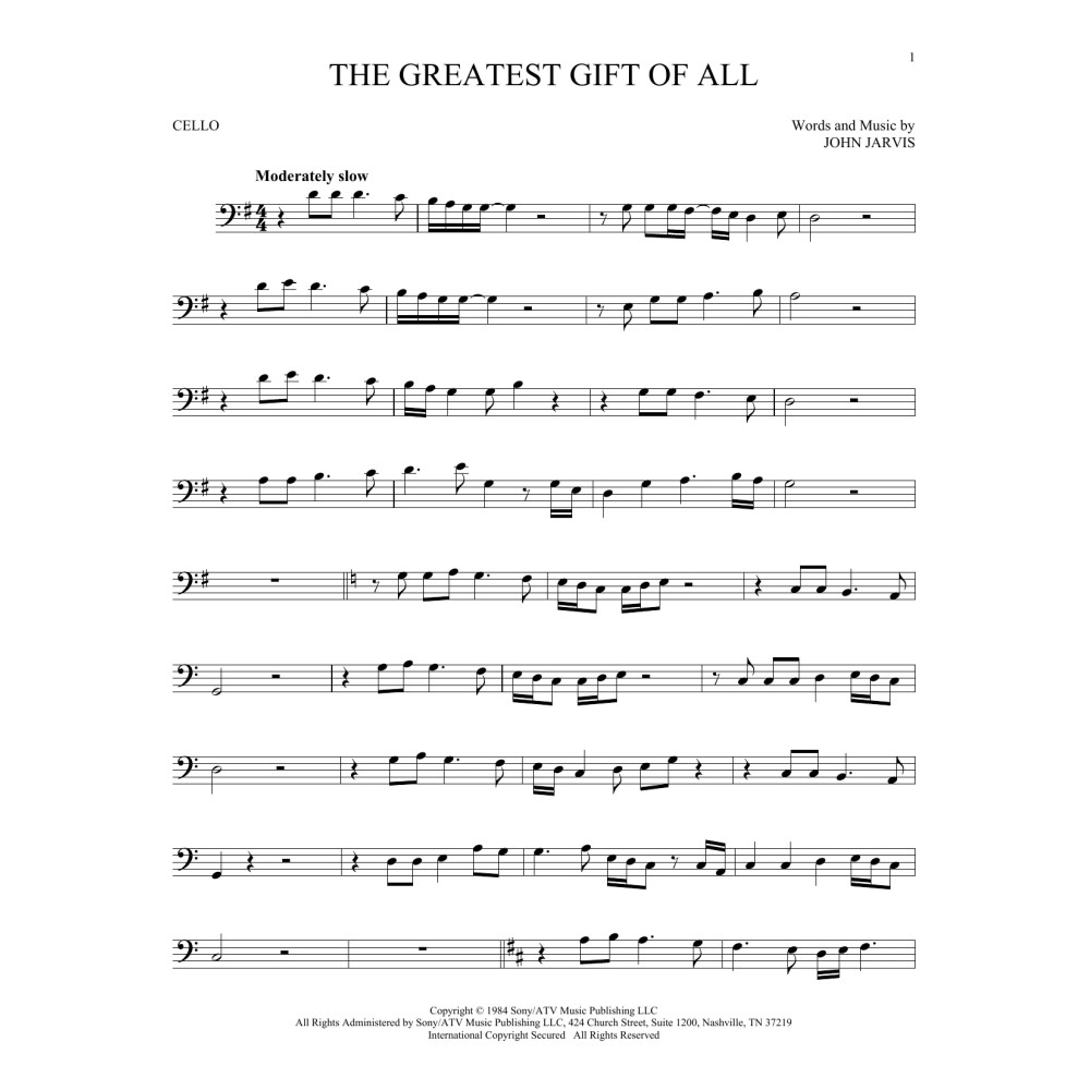 The Greatest Gift Of All