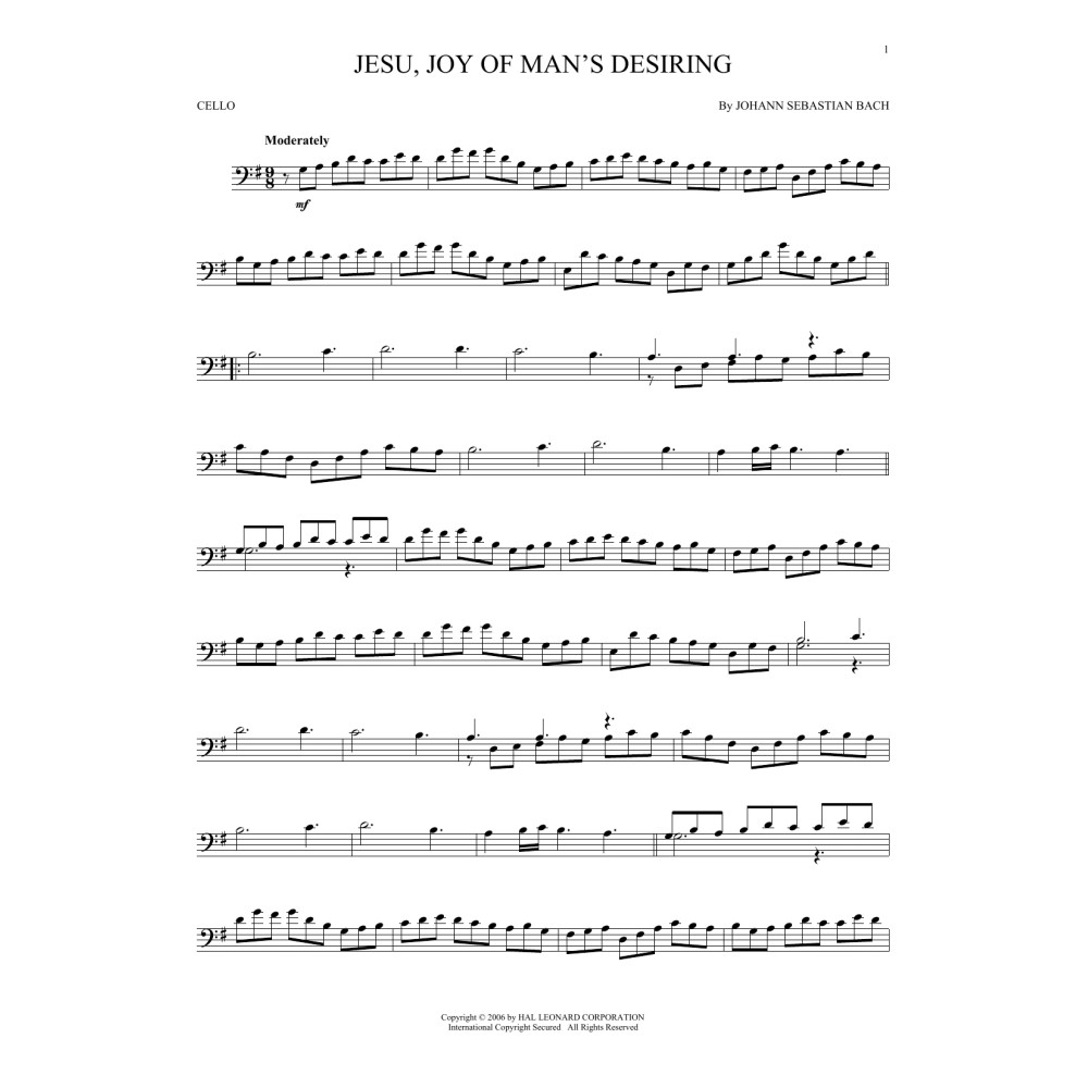 Jesu, Joy Of Man's Desiring