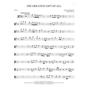 The Greatest Gift Of All