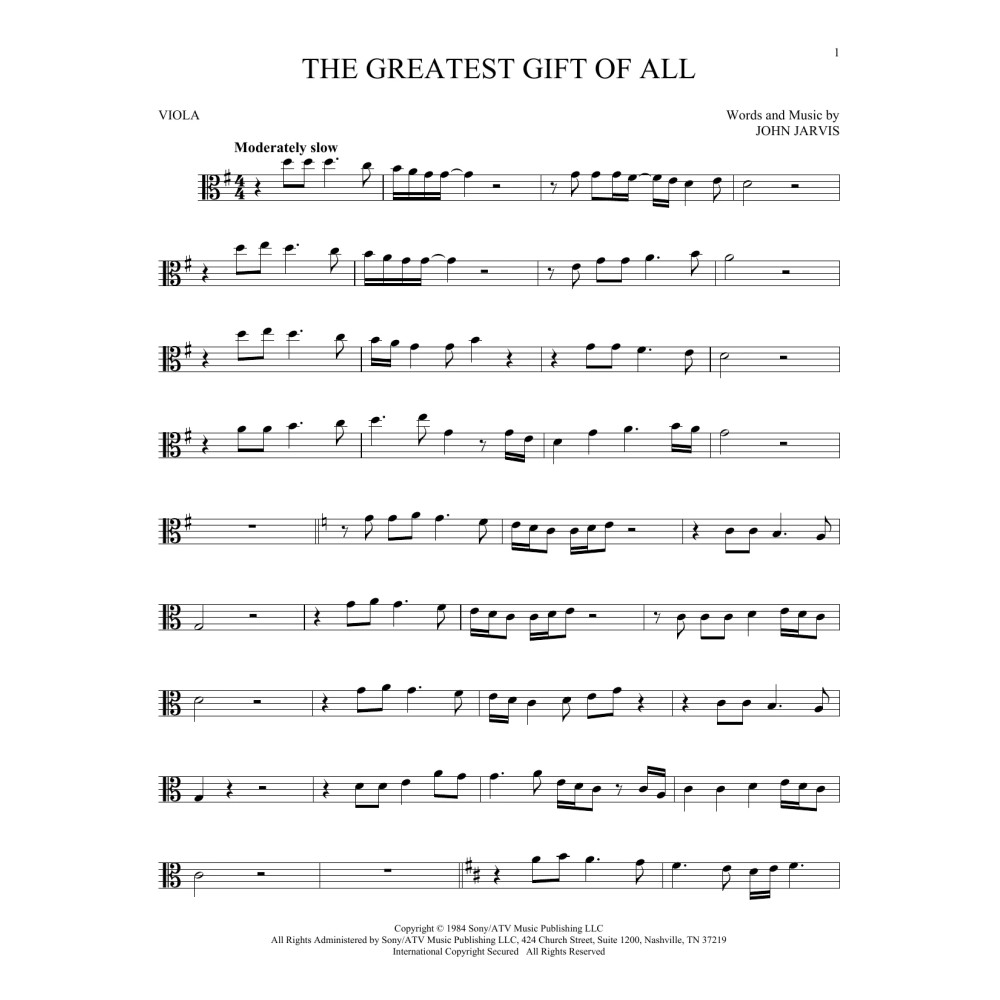 The Greatest Gift Of All