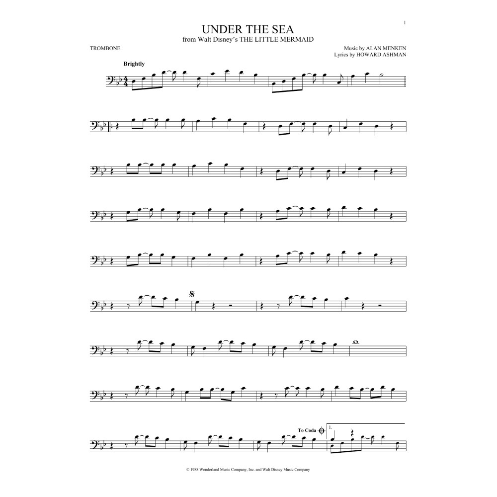 Under The Sea (from The Little Mermaid)