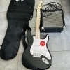 Stratocaster Sonic Pack MN Black - guitar + amplifier + case