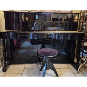 Yamaha LU-201C, acabado en negro barnizado, 1986