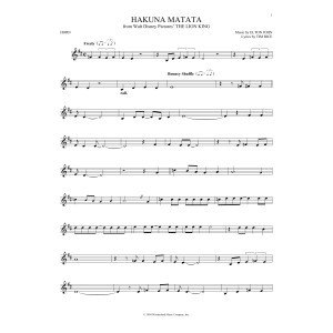 Hakuna Matata (from The Lion King)