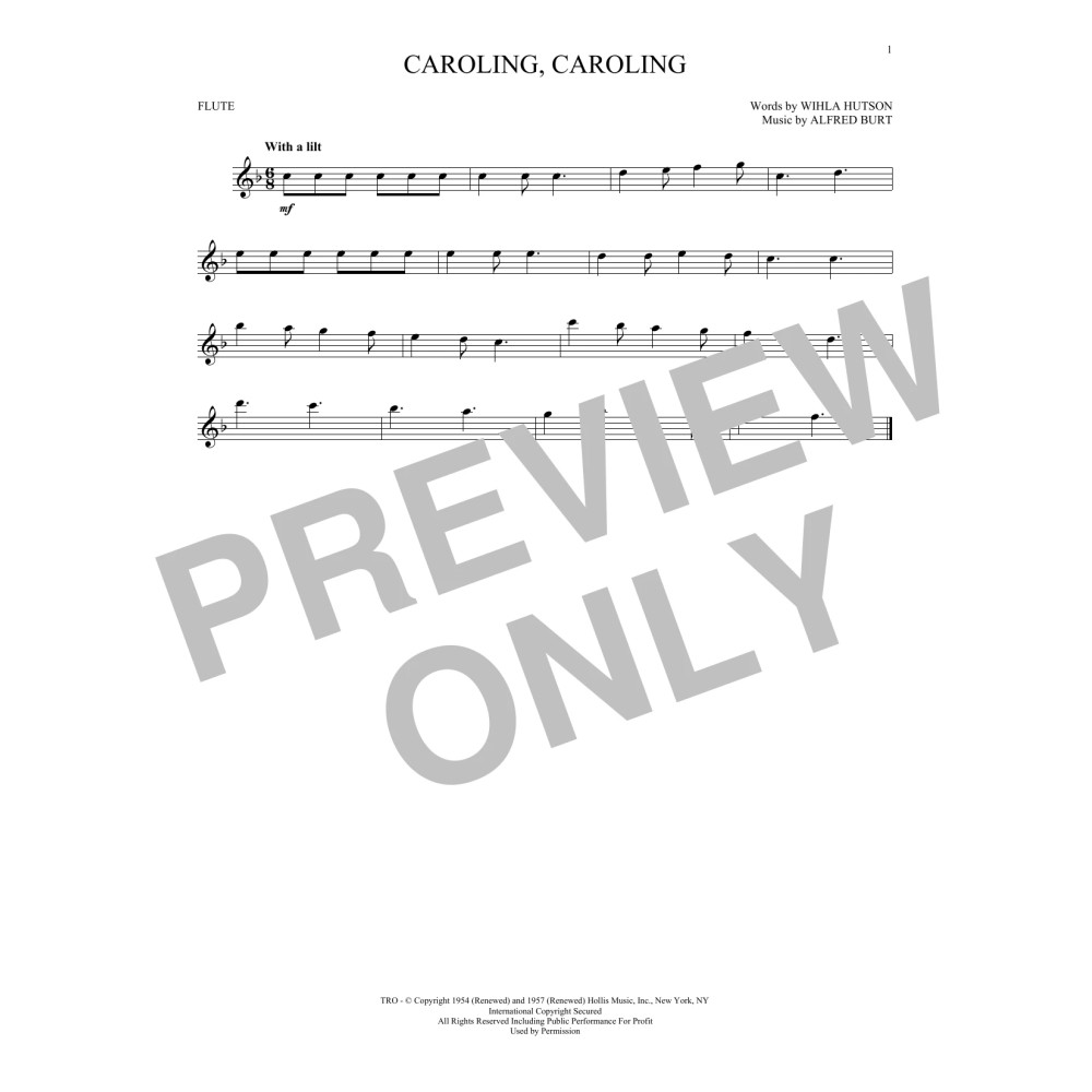Caroling, Caroling