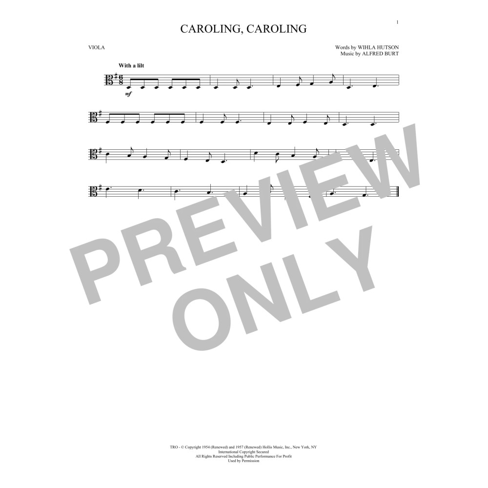 Caroling, Caroling