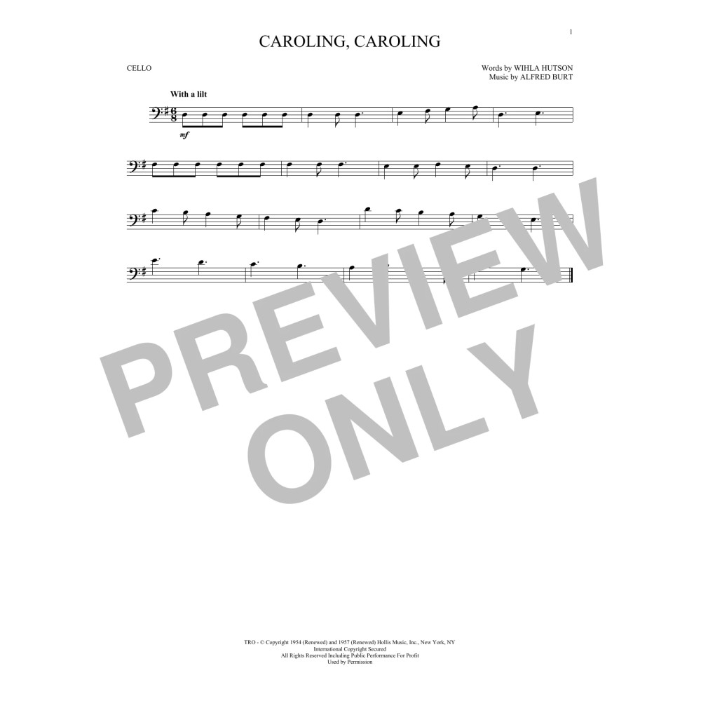 Caroling, Caroling