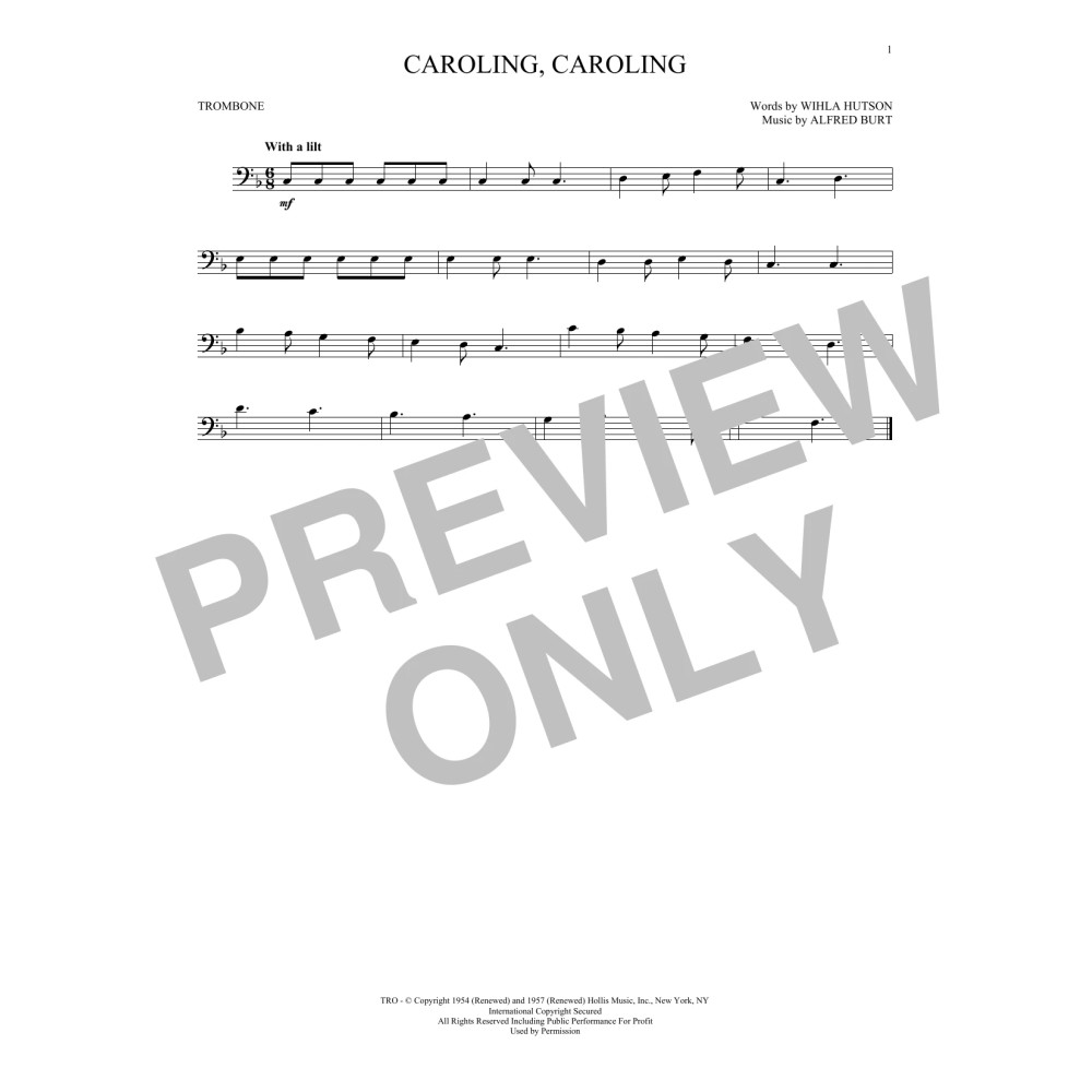 Caroling, Caroling