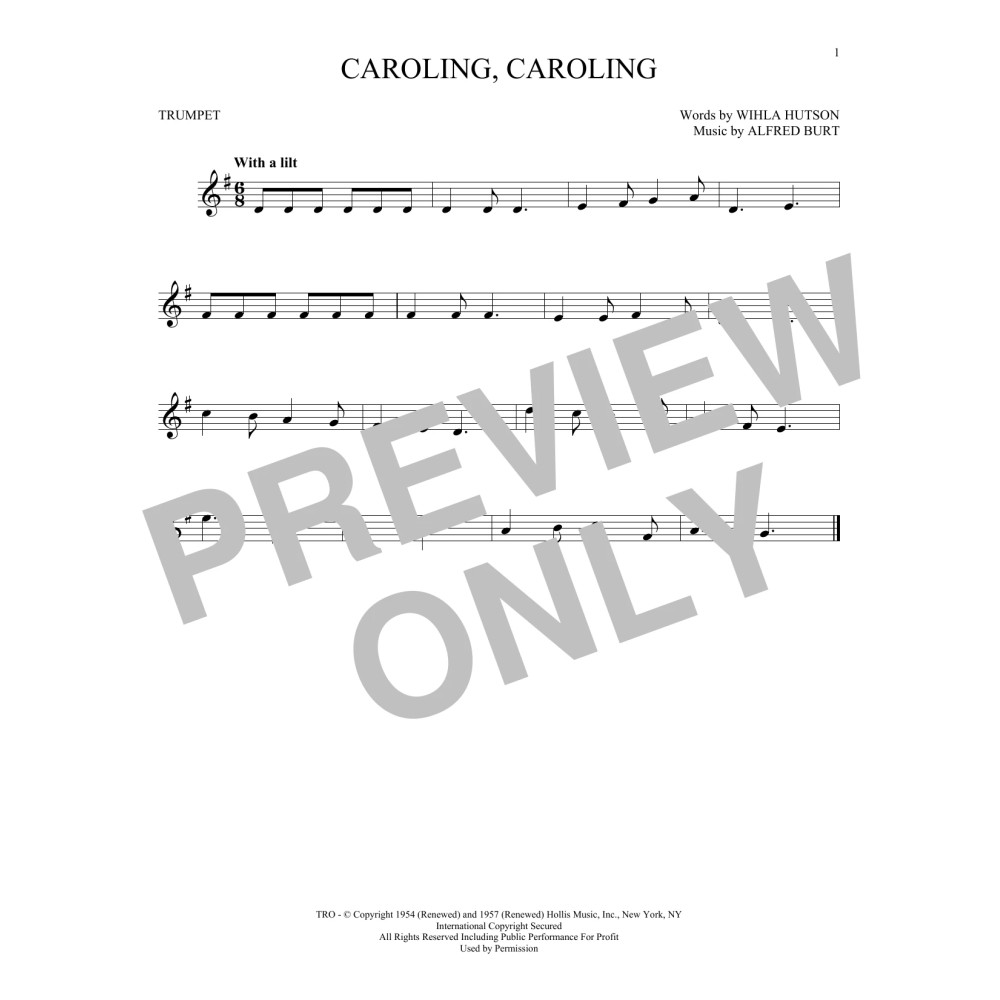 Caroling, Caroling