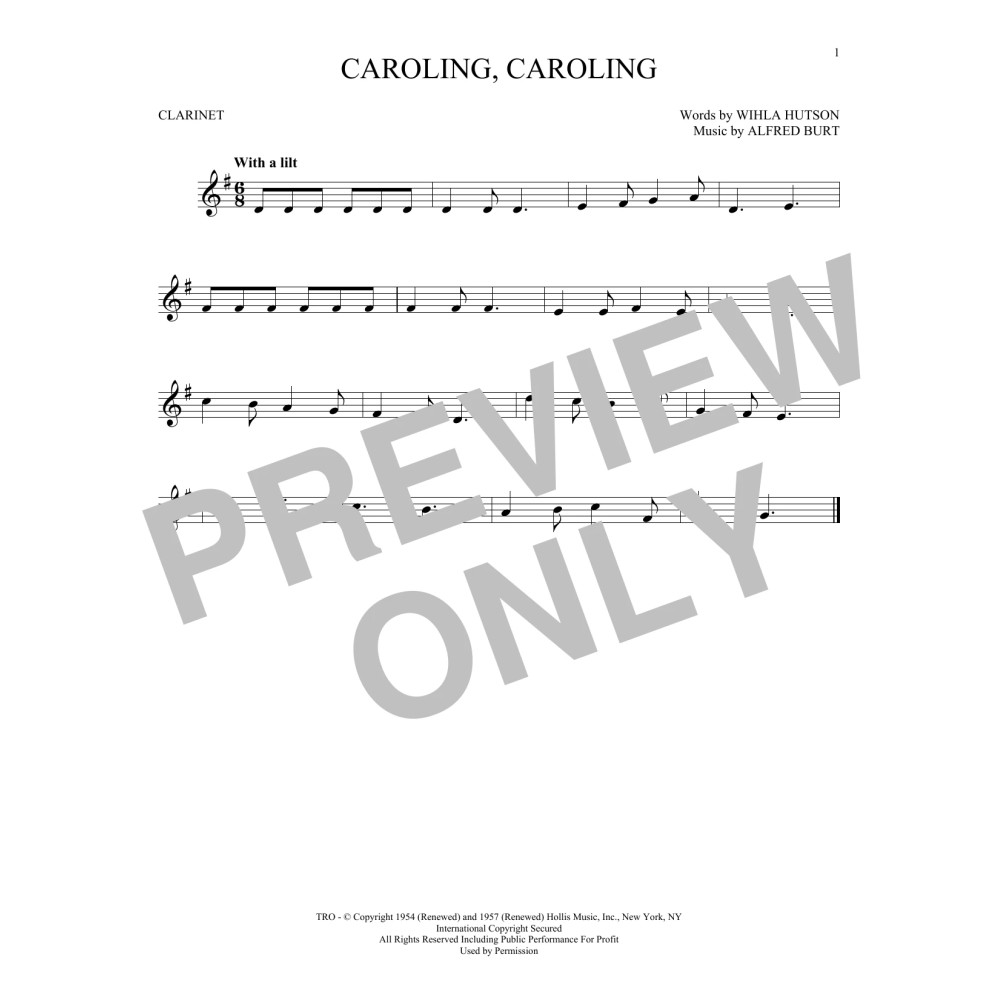 Caroling, Caroling