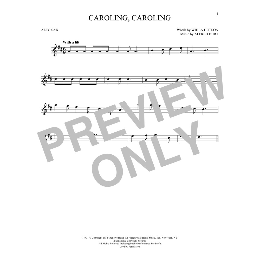 Caroling, Caroling