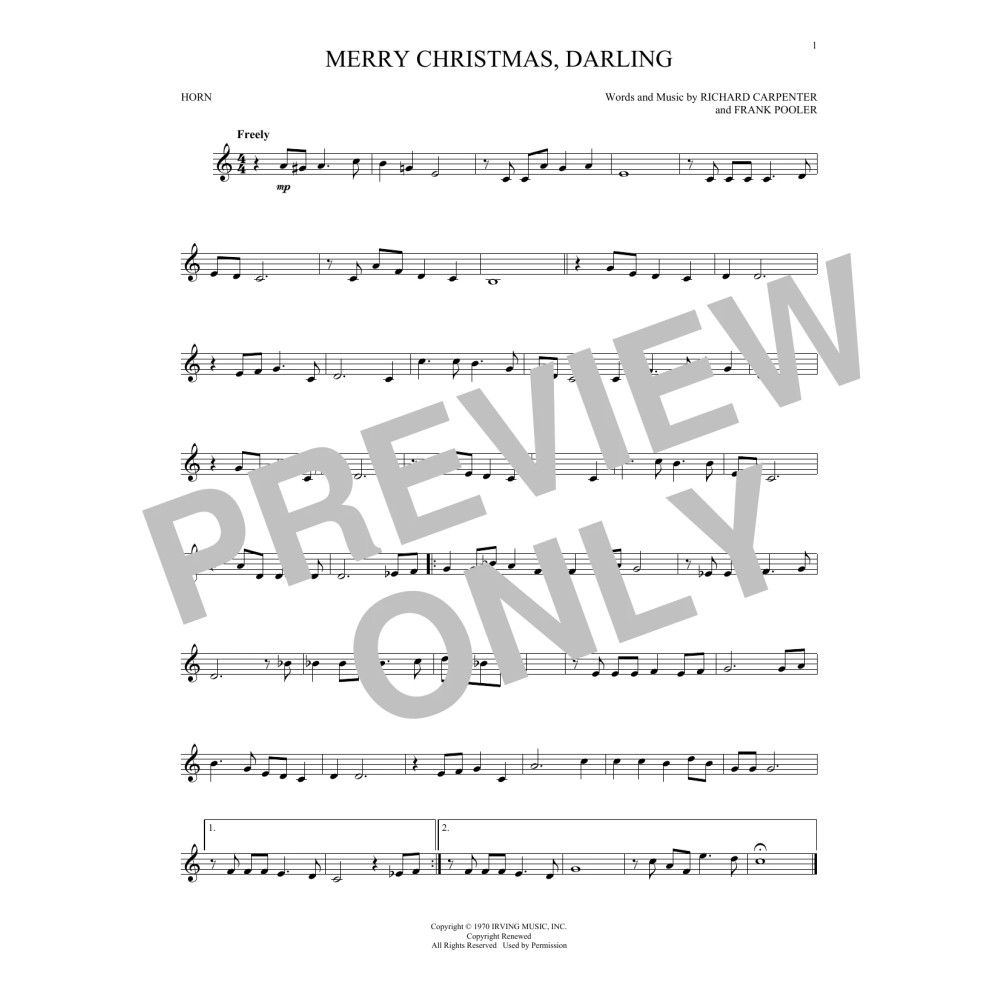 Merry Christmas, Darling