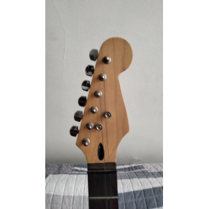 Left-handed electric guitar