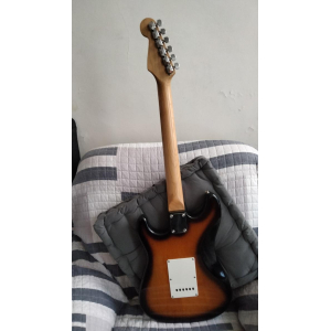 Left-handed electric guitar