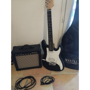 Electric guitar + drums