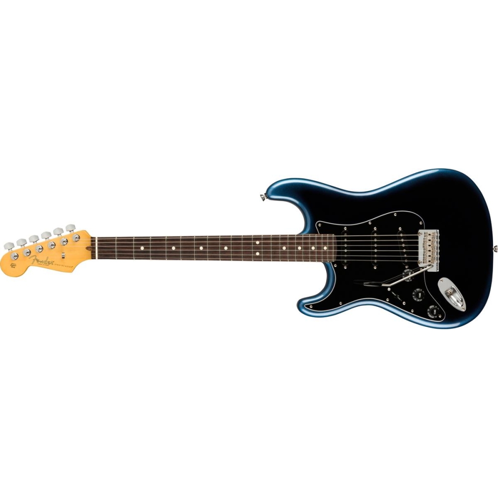 Fender American Professional II Stratocaster pour gaucher - Dark Night avec touche en palissandre