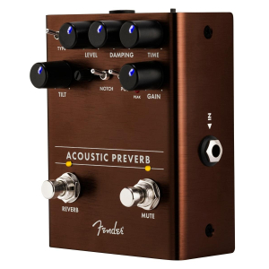 Fender Acoustic Preverb Préampli/pédale de réverbération acoustique