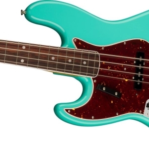 Fender American Vintage II 1966 Jazz Bass pour gaucher - Seafoam Green