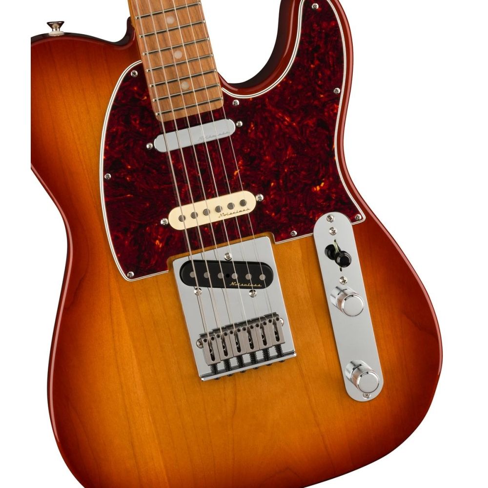Fender Player Plus Nashville Telecaster Guitare électrique Solidbody Sienna Sunburst avec touche Pau Ferro