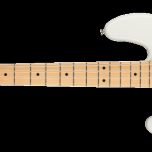 Fender Player Jazz Bass gaucher - Blanc polaire avec touche en érable