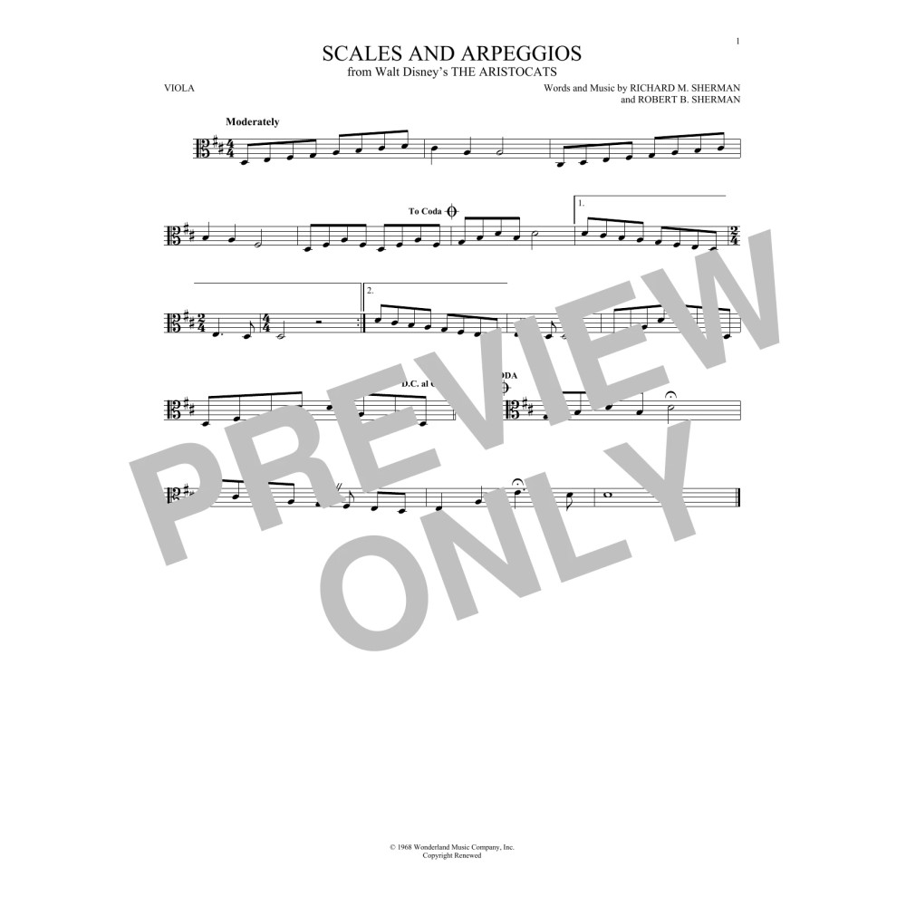 Scales And Arpeggios