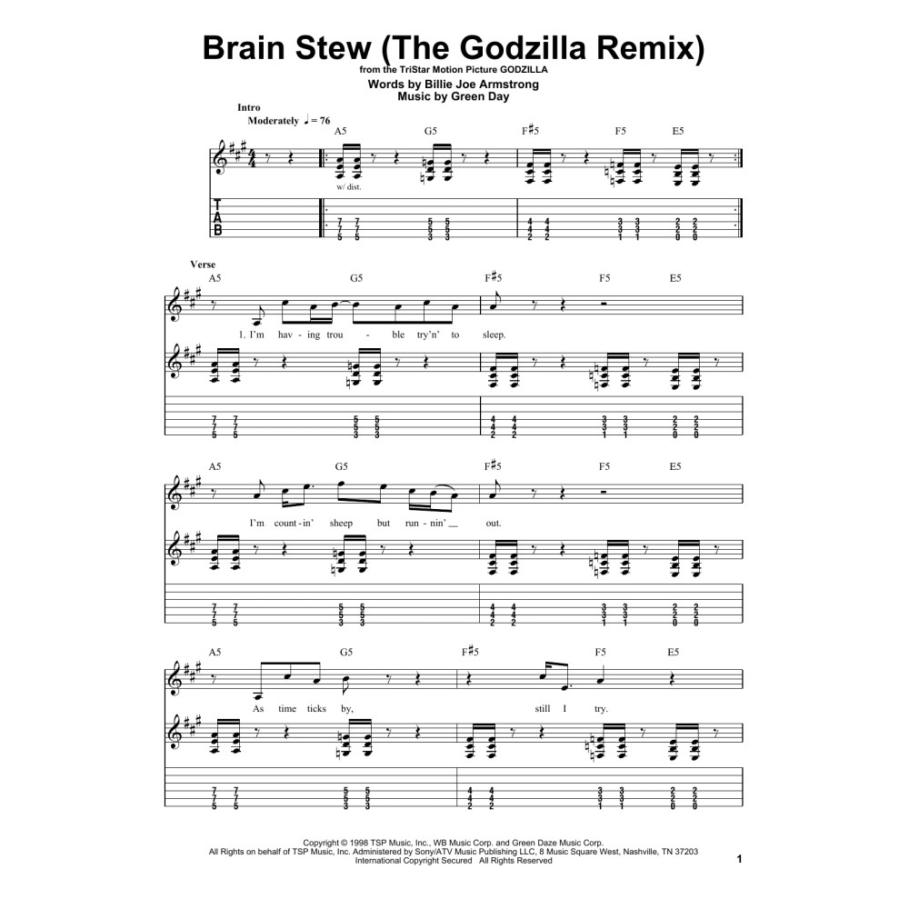 Brain Stew (The Godzilla Remix)