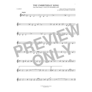 The Unbirthday Song (from Alice In Wonderland)