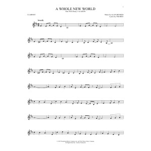A Whole New World (from Aladdin)