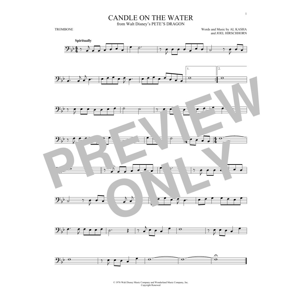 Candle On The Water (from Pete's Dragon)
