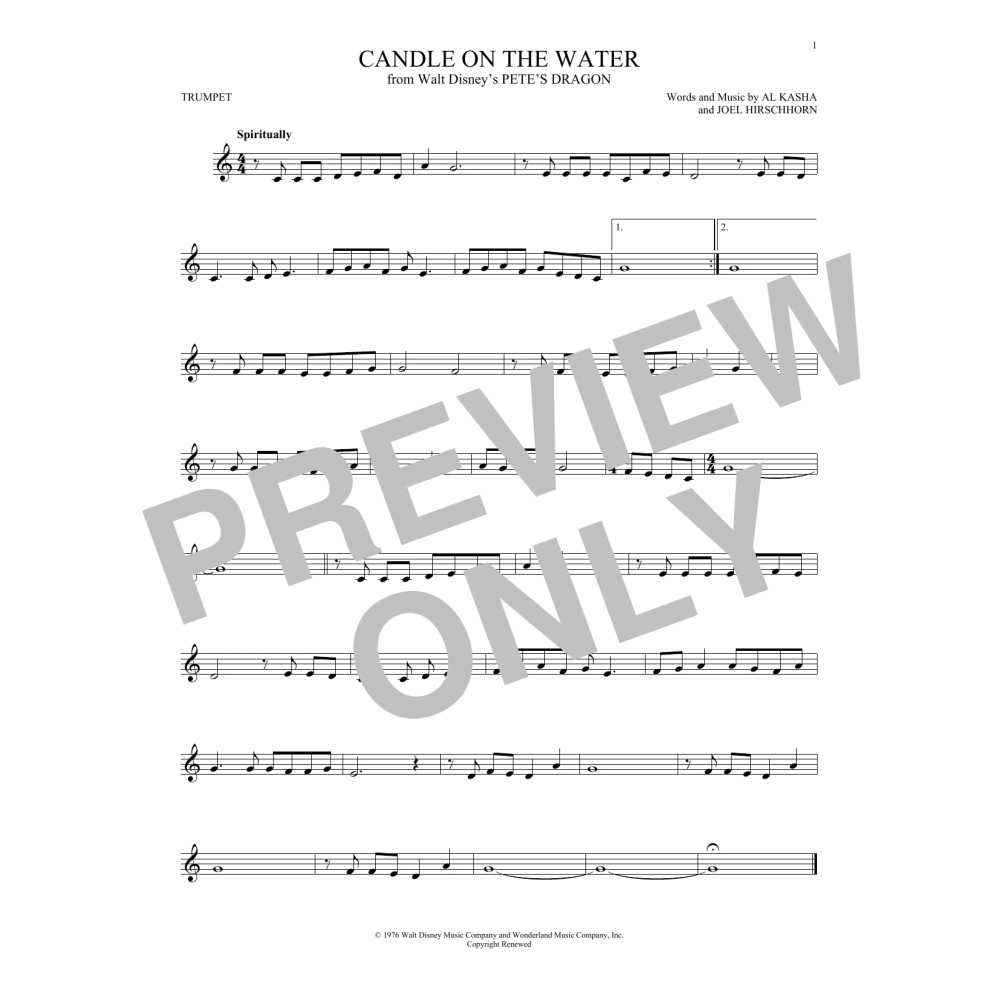 Candle On The Water (from Pete's Dragon)