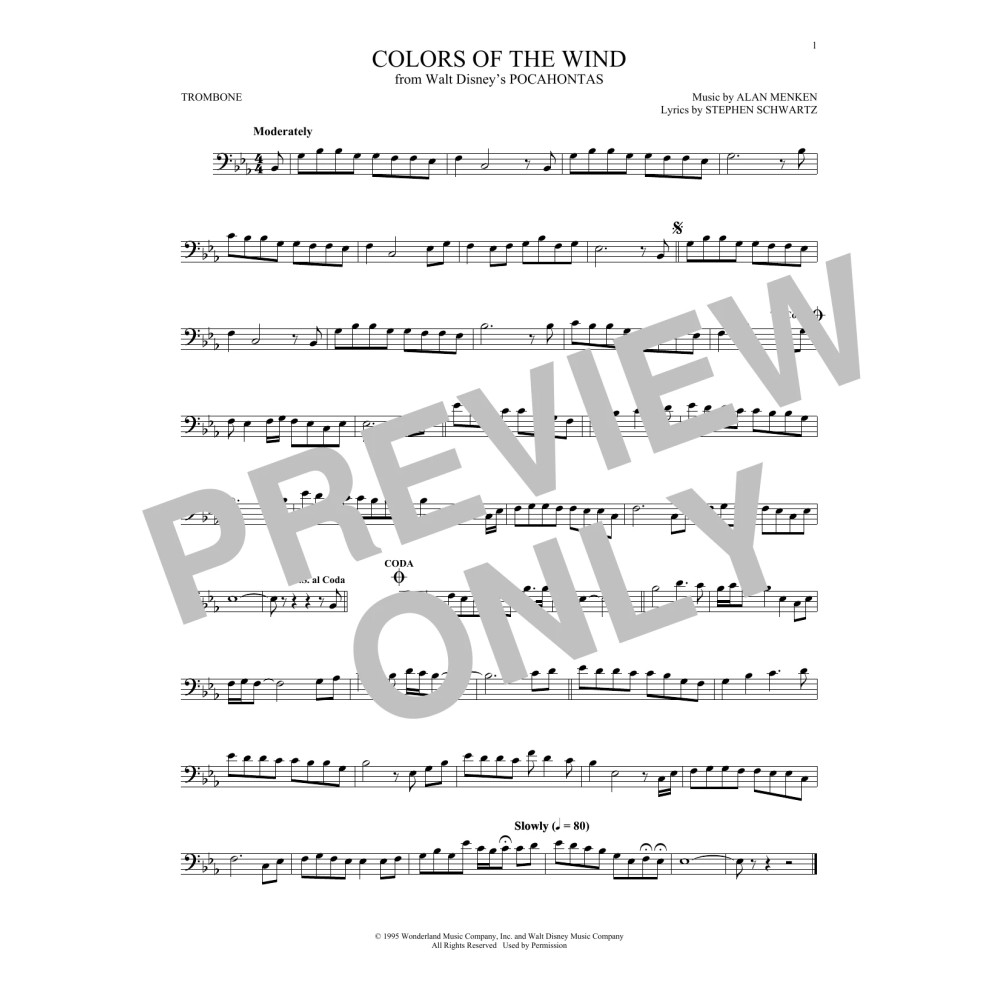 Colors Of The Wind (from Pocahontas)