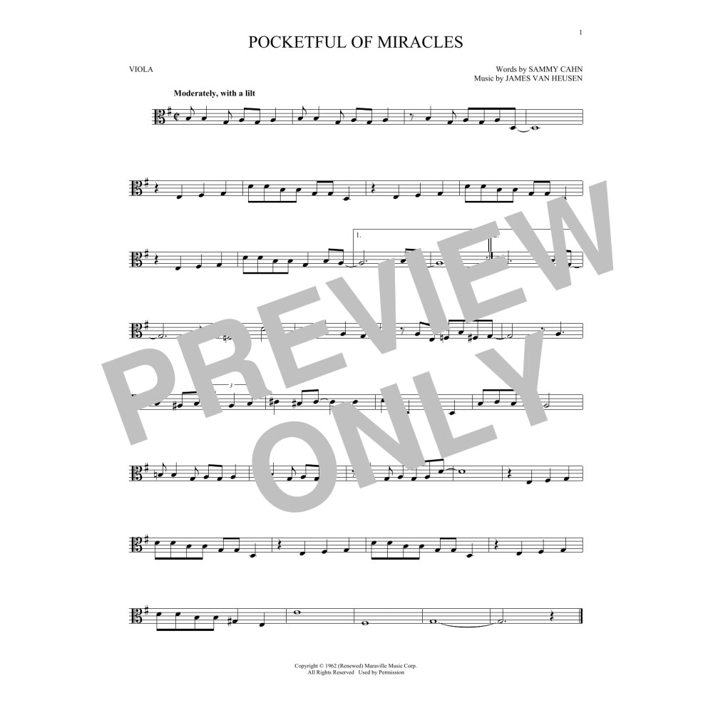Pocketful Of Miracles