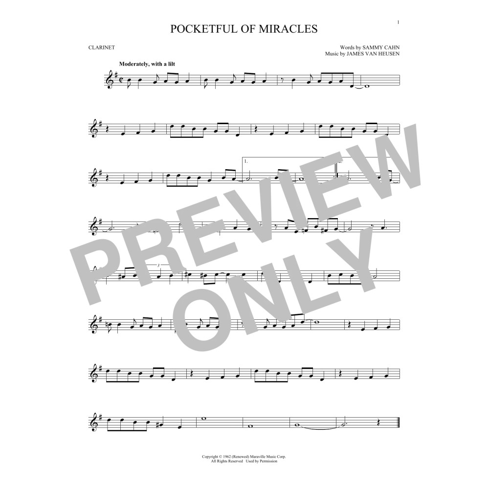 Pocketful Of Miracles