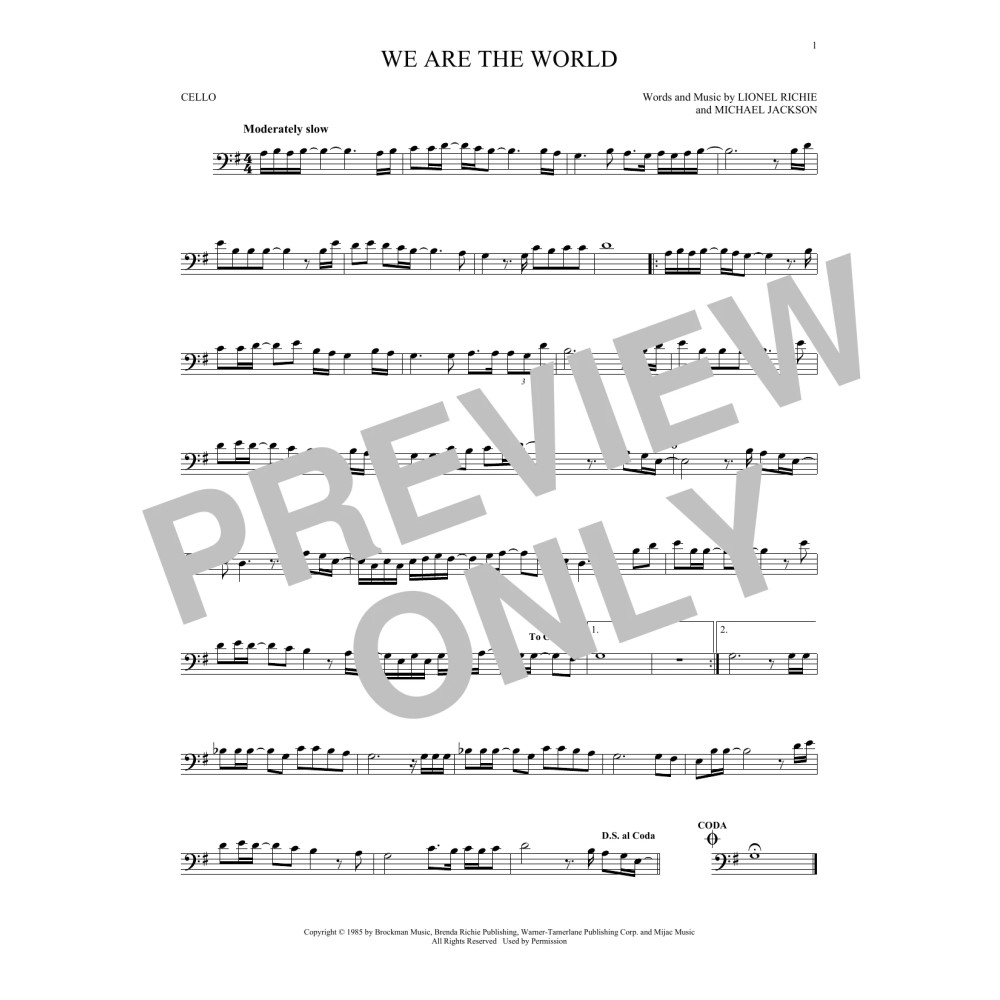 We Are The World