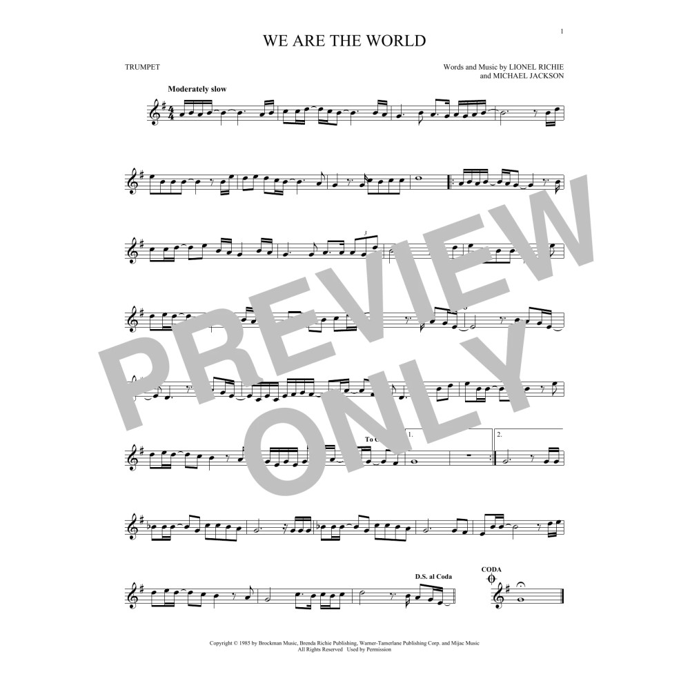 We Are The World
