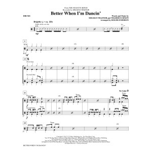 Better When I'm Dancin' - Drums