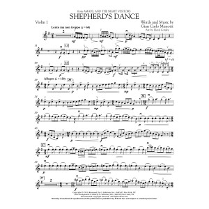 Shepherd's Dance (from Amahl and the Night Visitors) - Violin 1