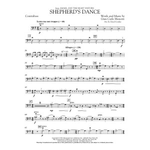 Shepherd's Dance (from Amahl and the Night Visitors) - String Bass