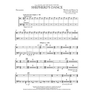 Shepherd's Dance (from Amahl and the Night Visitors) - Percussion