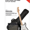 Squier by Fender guitarra eléctrica negra pack black