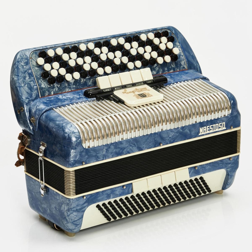 Hagström Maestro - 5-row buttons - 120 basses