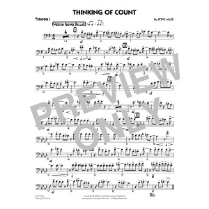 Thinking of Count - Trombone 1