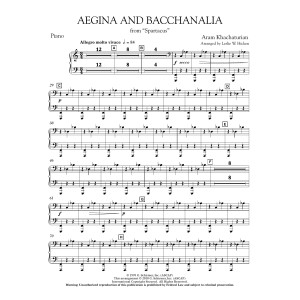 Aegina and Bacchanalia (from Spartacus) - Piano