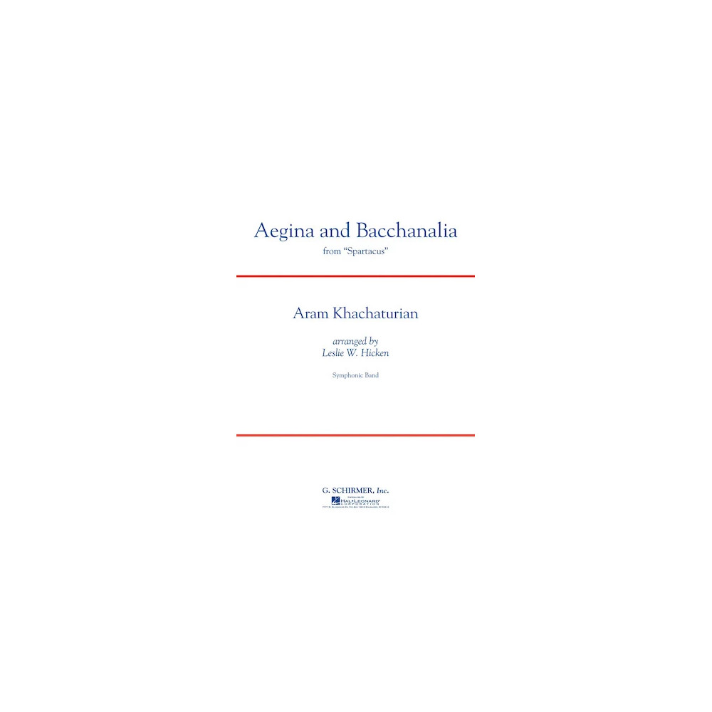Aegina and Bacchanalia (from Spartacus) - Percussion