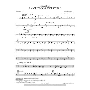 Themes from An Outdoor Overture - Baritone B.C.